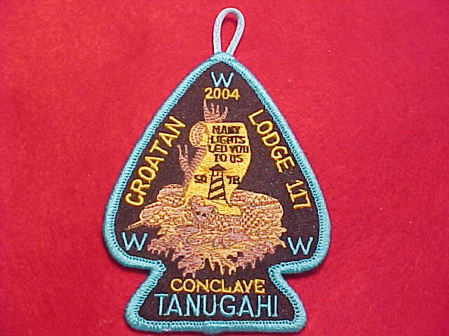 117 EA2004-? CROATAN, 2004 CONCLAVE, TANUGAHI CHAPTER